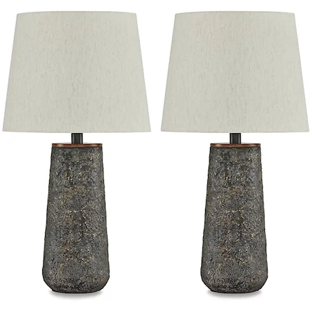 Metal Table Lamp (Set of 2)