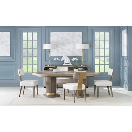 Oval Dining Table