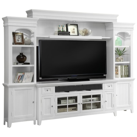 72" Console Entertainment Wall