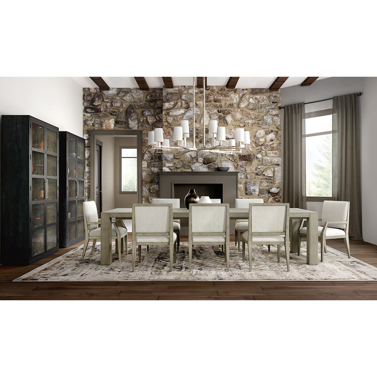 Hooker Furniture Linville Falls Dining Table