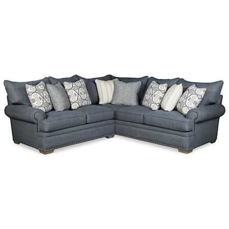 4-Seat Sectional Sofa w/ LAF Loveseat