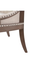 Liberty Furniture Americana Farmhouse Transitional Upholstered Shelter Dining Bench