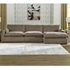 Ashley Furniture Signature Design Sophie 3-Piece Sectional Sofa Chaise