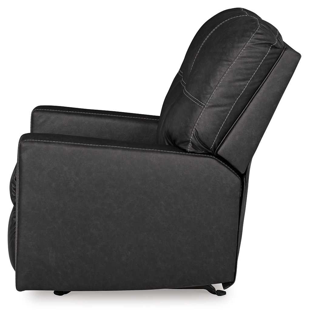 Benchcraft Barlin Mills Recliner And Oversized Accent Ottoman