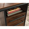 Sauder NOVA LOFT Nova Loft Single Pedestal Desk