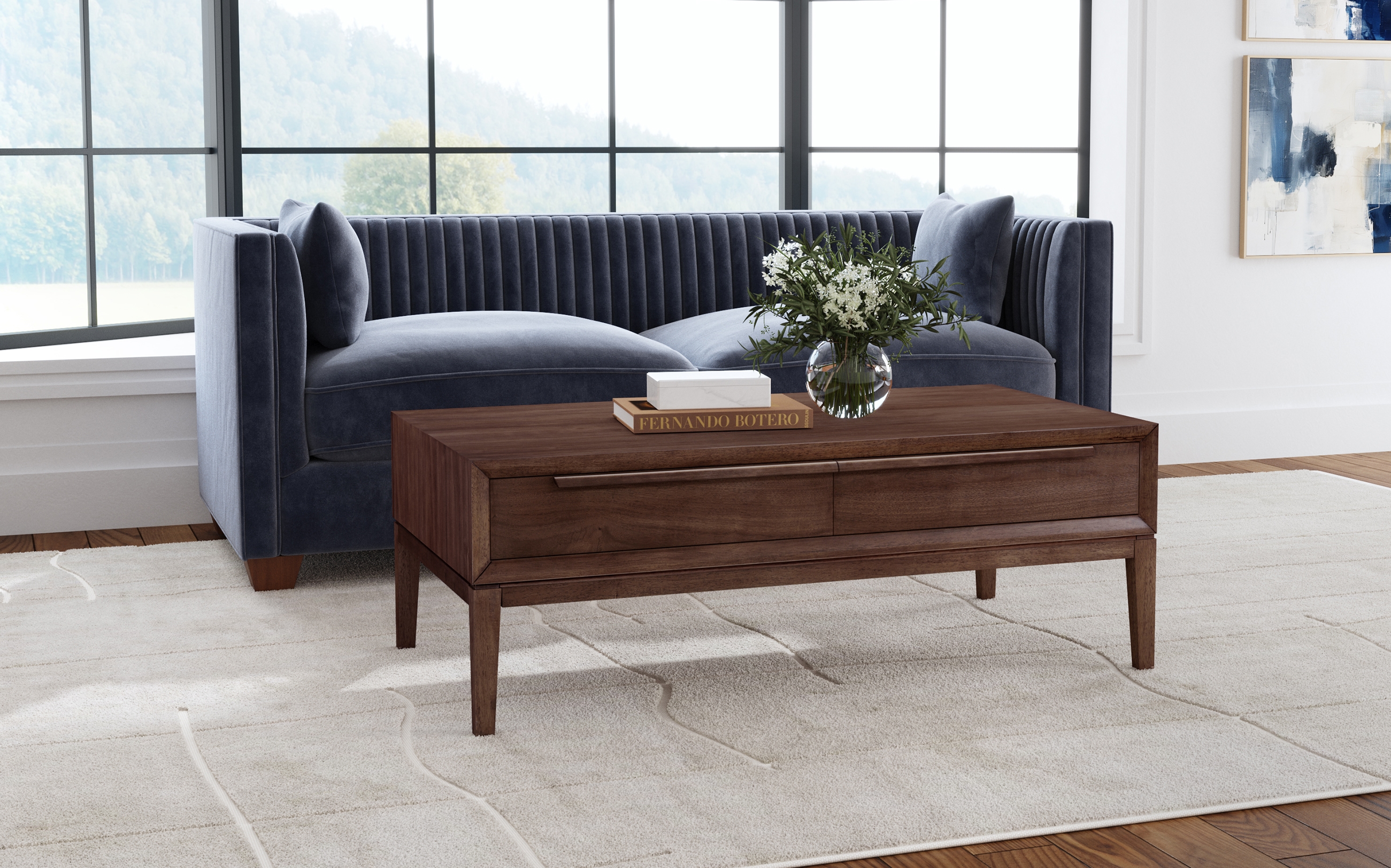 2-Drawer Coffee Table