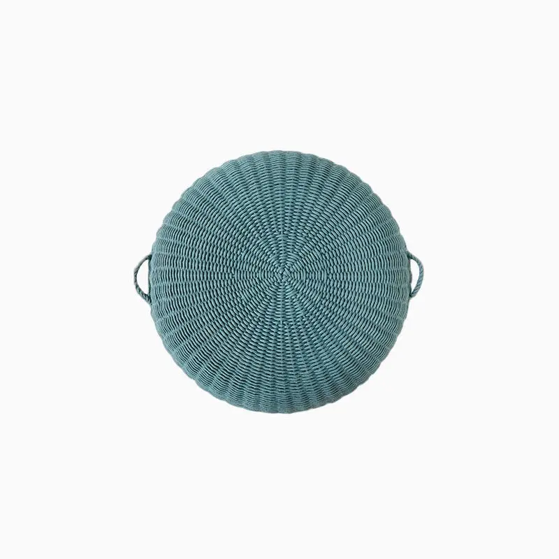 Brown Jordan Juno 29" Round Woven Pouf