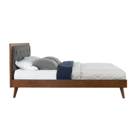 Queen Upholstered Platform Bed