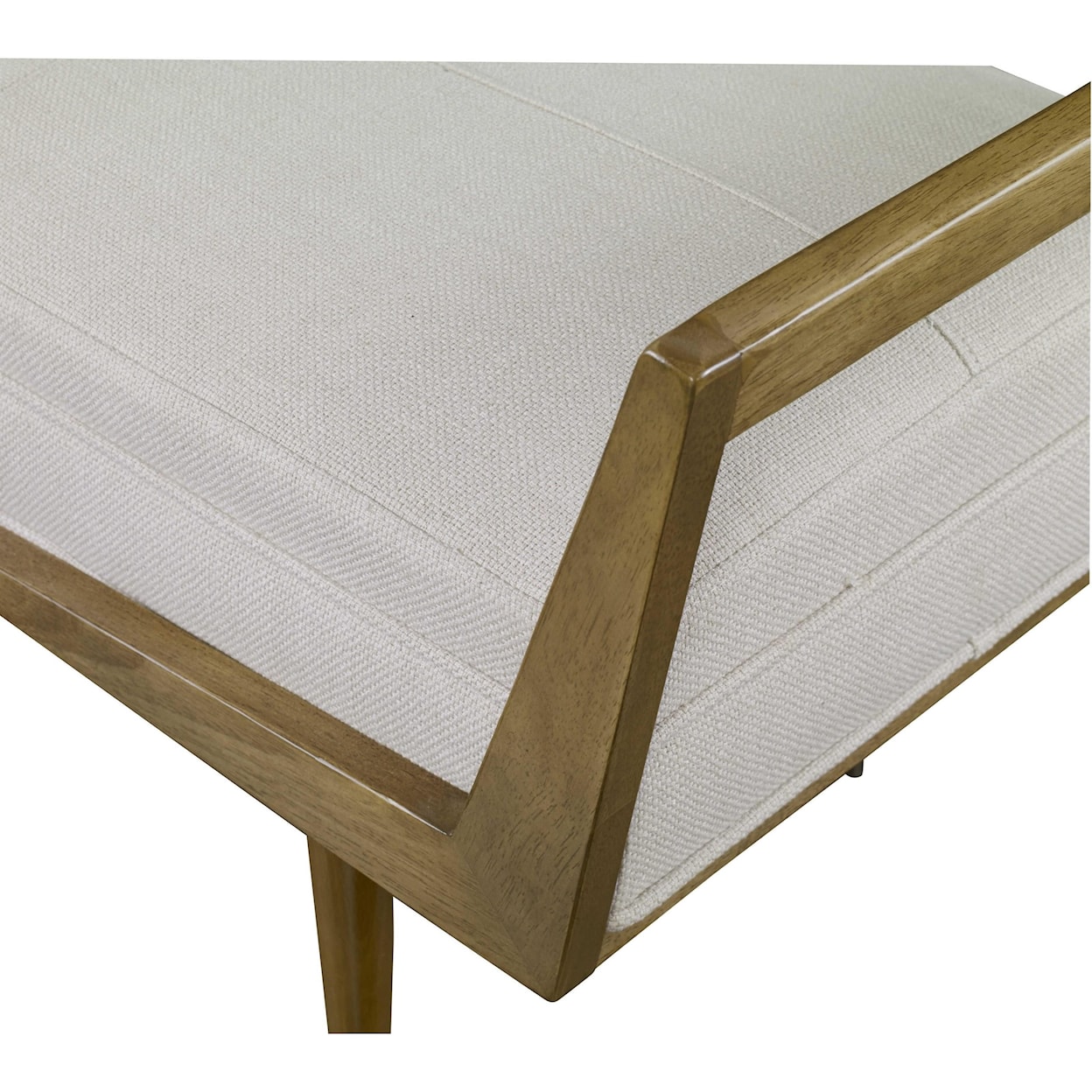 Uttermost Accent Furniture - Benches Waylon Modern Ivory Bench