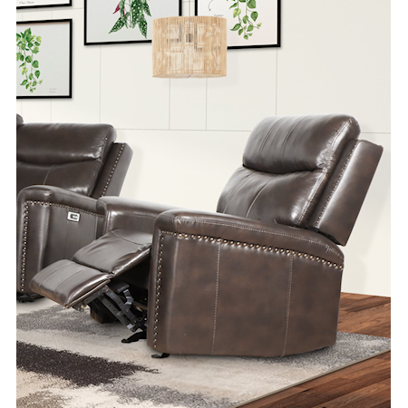 Leather Glider Recliner