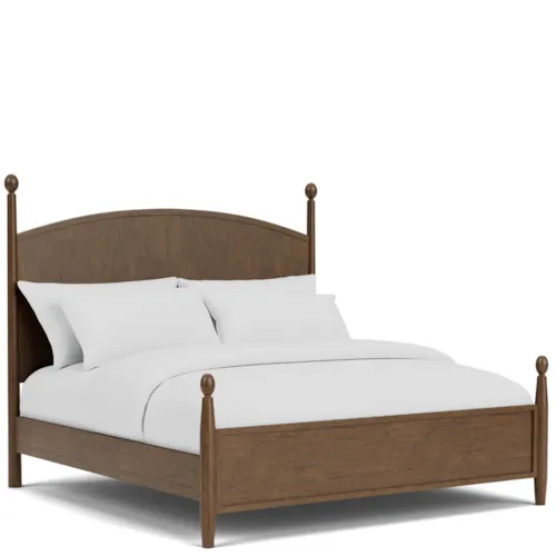 Transitional Panel Queen Bed