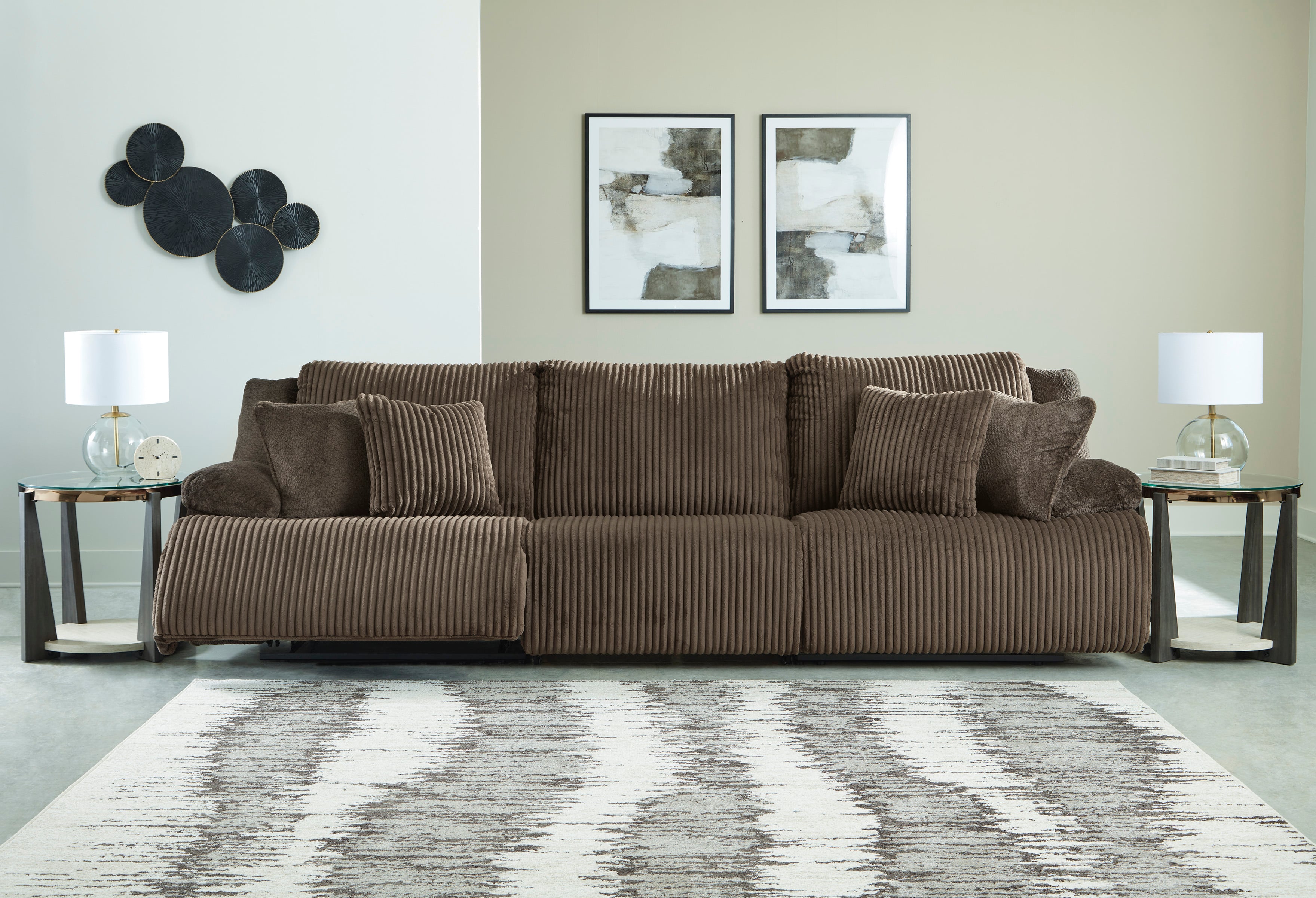 Signature Design by Ashley Top Tier 3-Piece Reclining Sofa