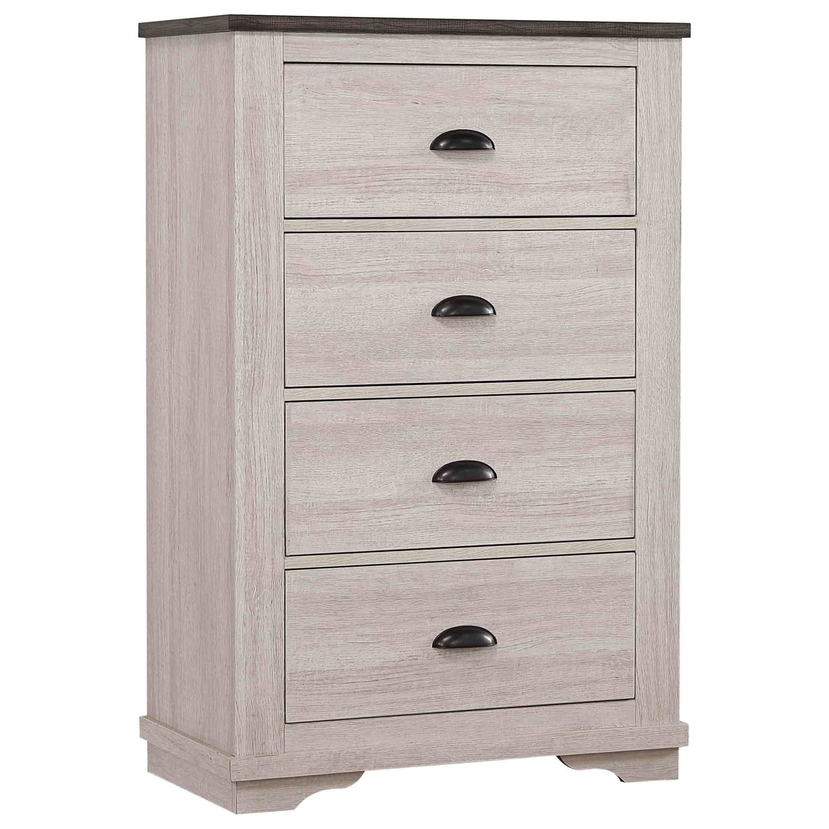 Crown Mark Coralee B8130-4 Transitional 5-Drawer Chest | Royal ...