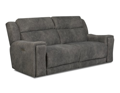 Triple Power Reclining Sofa with Two Seats