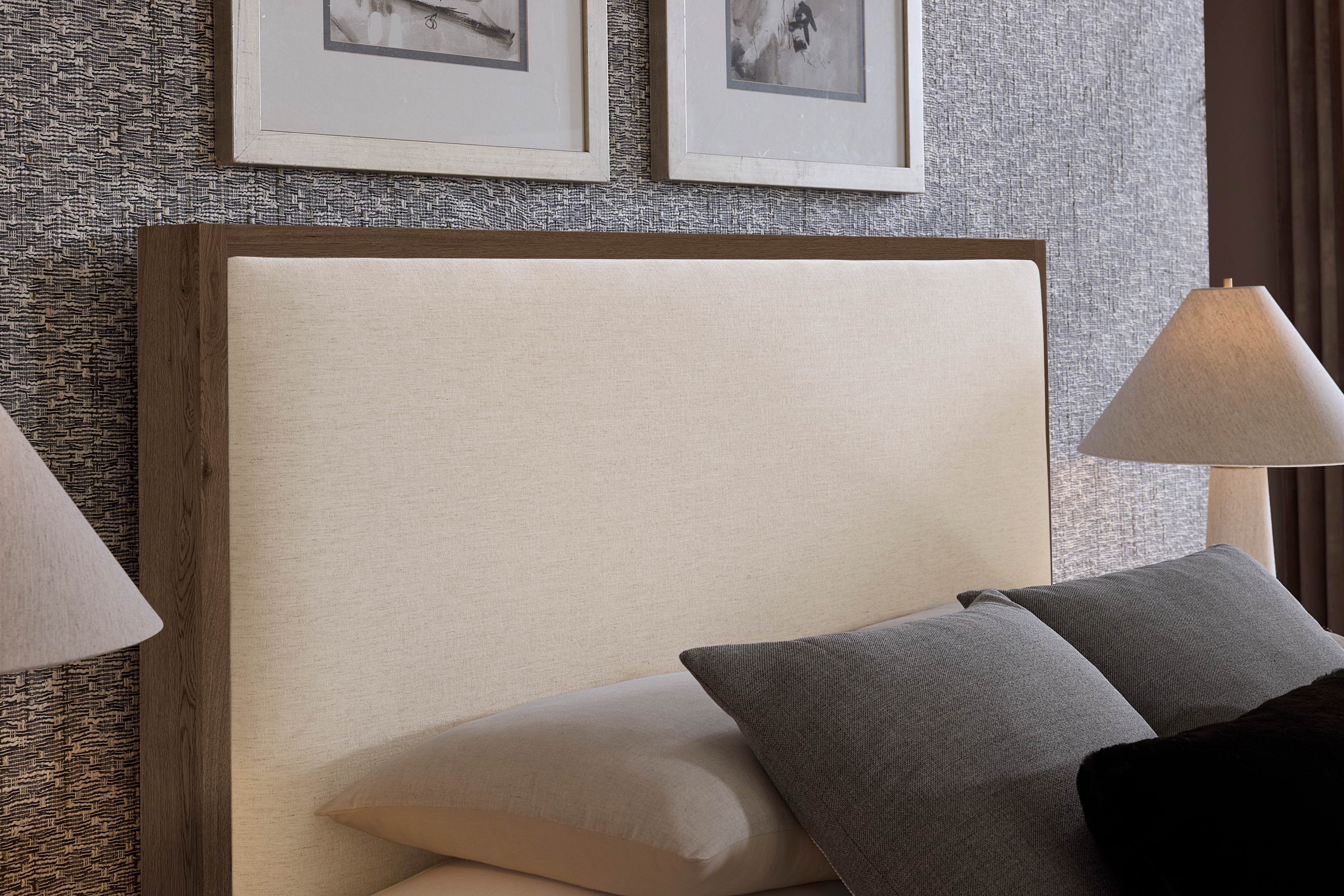 Vaughan-Bassett Lodge & Loft King Upholstered Storage Bed