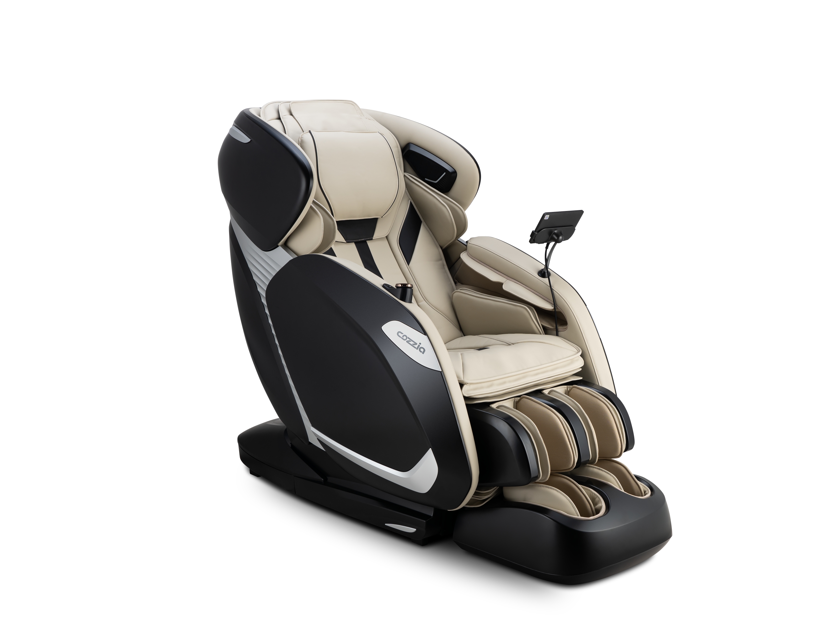 Cozzia Zen Duo CZ-650-IVORY-PKG Massage Chair | HomeWorld