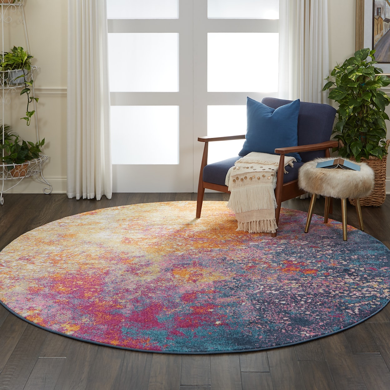 Nourison Passion 8' Round  Rug