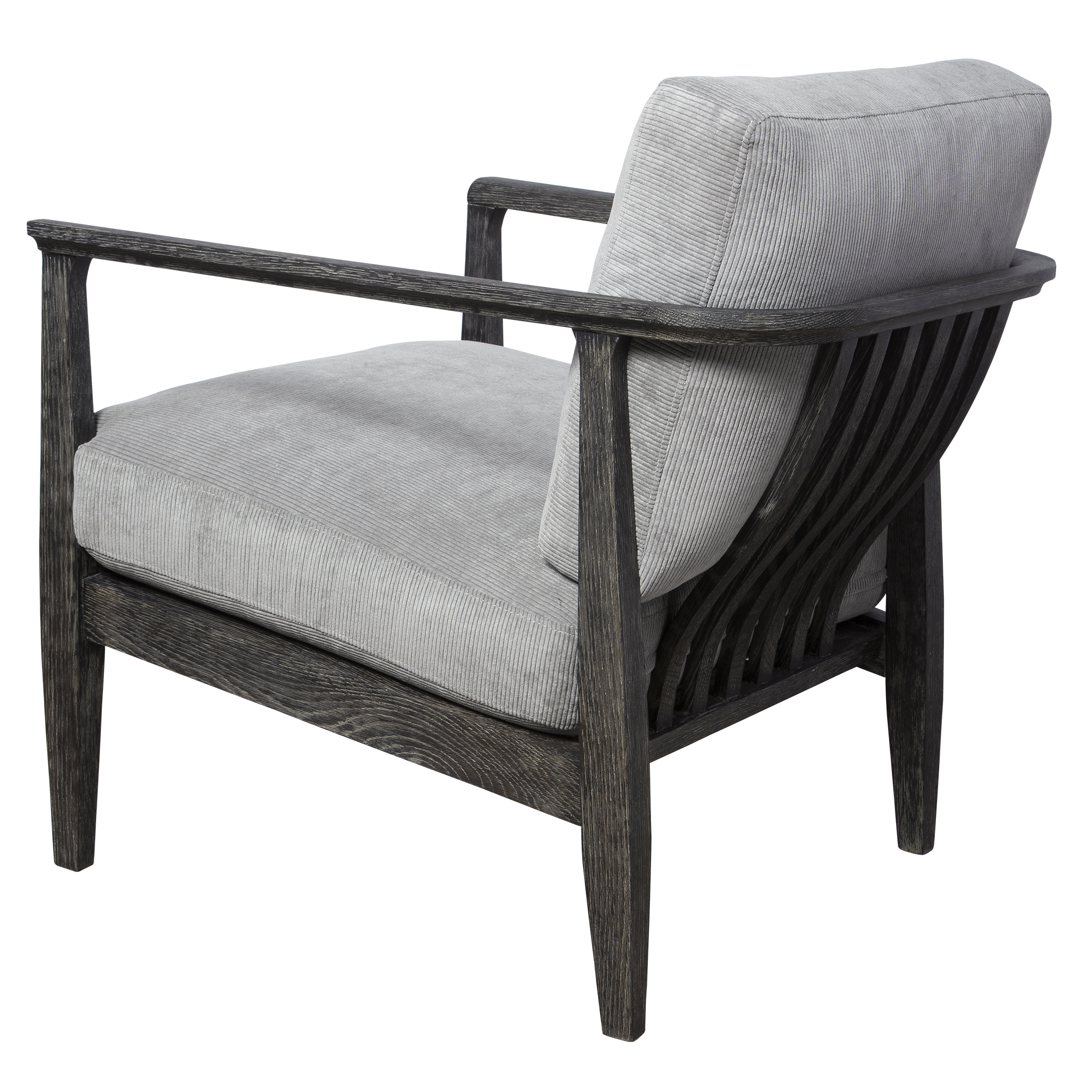 Uttermost Brunei Accent Chair with Upholstered Cushion