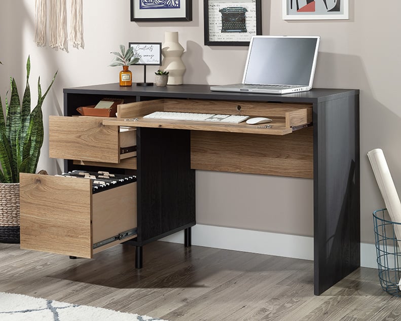 Three-Drawer Home Office Desk