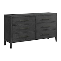 Contemporary 6-Drawer Dresser