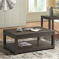 Transitional Lift-Top Coffee Table