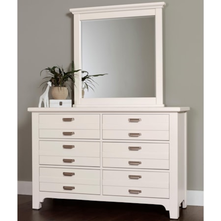 Double Dresser+Small Landscape Mirror