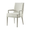 Theodore Alexander Essence Upholstered Dining Arm Chair