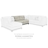 Benchcraft by Ashley Maxon Place Armless Loveseat