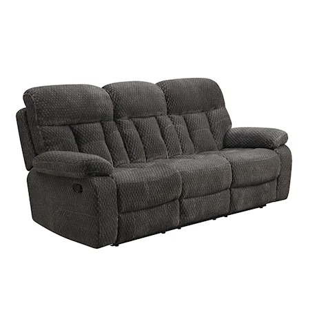 Contemporary Sofa with Dual Recliners