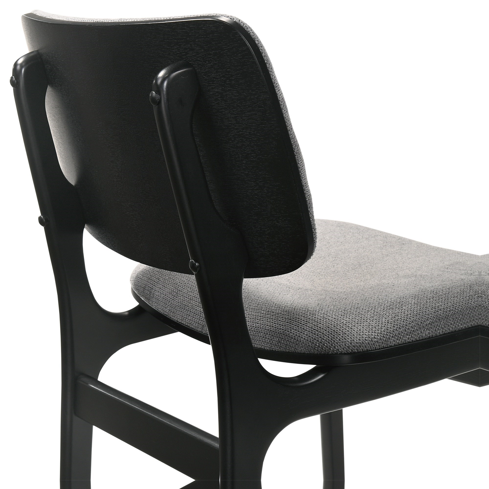 Armen Living Venus Wood Dining Accent Chairs Set