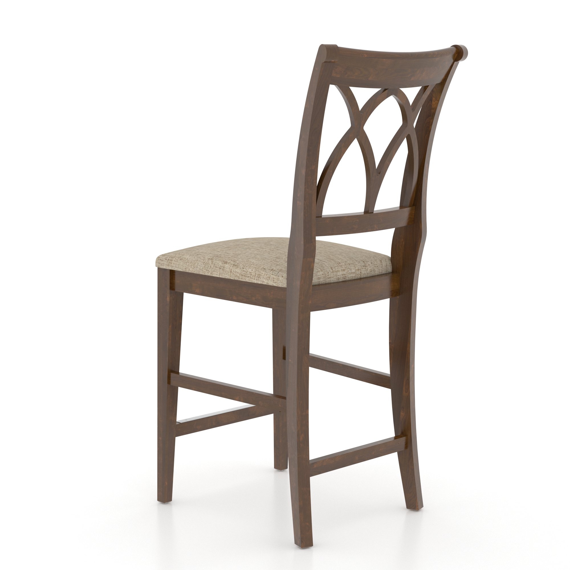 Open-Back Counter Stool