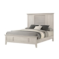 Contemporary Queen Panel Bed