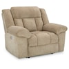 Signature Design by Ashley Tip-Off PWR Recliner/ADJ Headrest