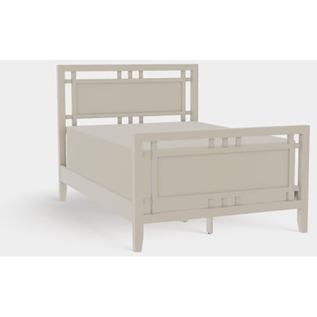Atwood Full High Footboard Gridwork Bed