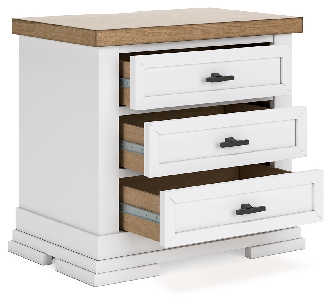 3-Drawer Nightstand