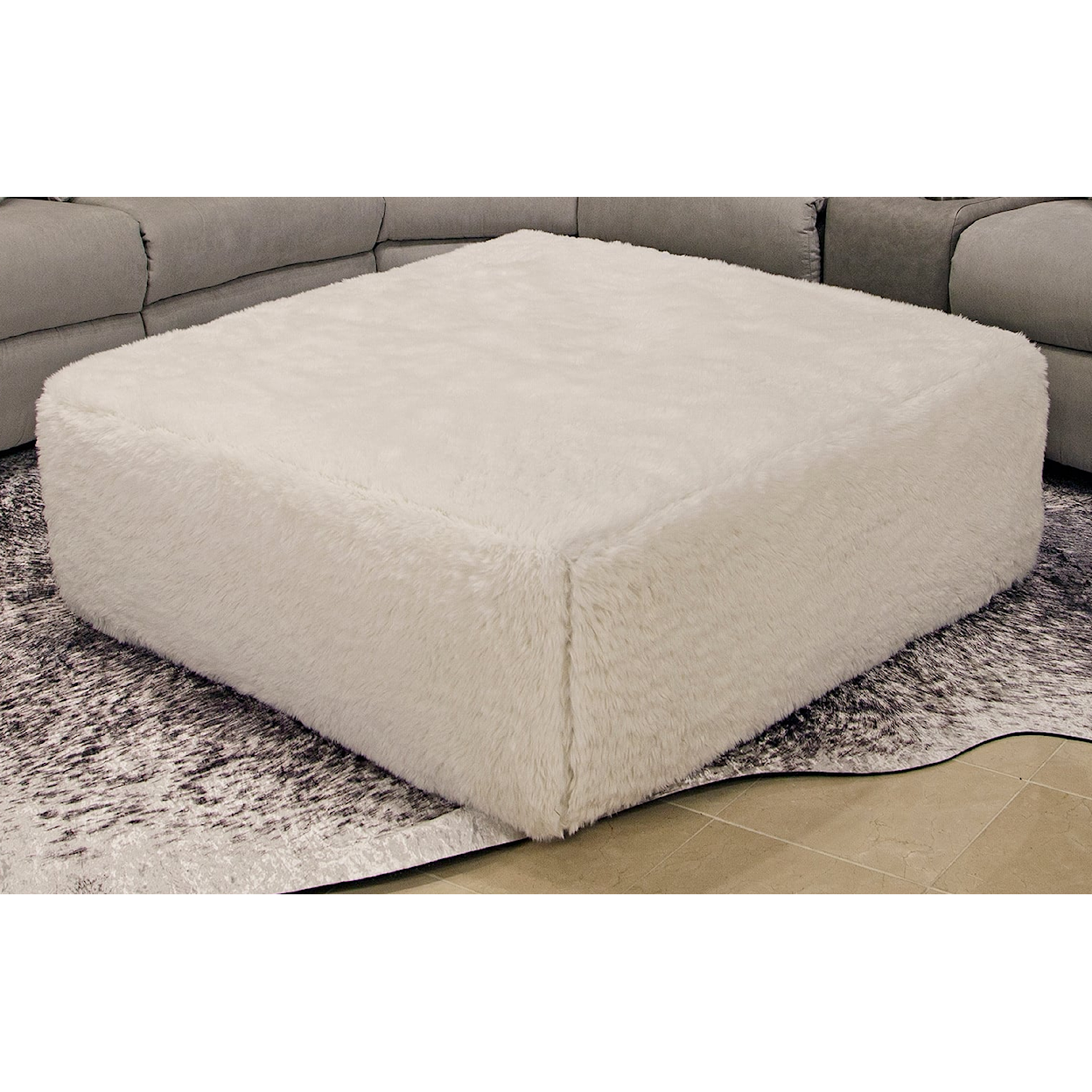 Catnapper Abraxas Castered Cocktail Ottoman