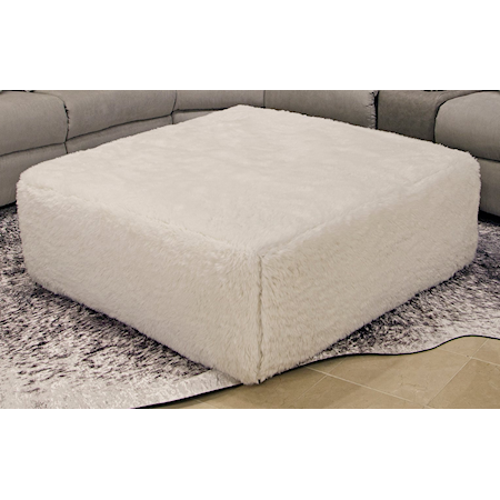 Castered Cocktail Ottoman
