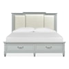 Magnussen Home Glenbrook Bedroom 6-Piece Upholstered Cal. King Bedroom Set