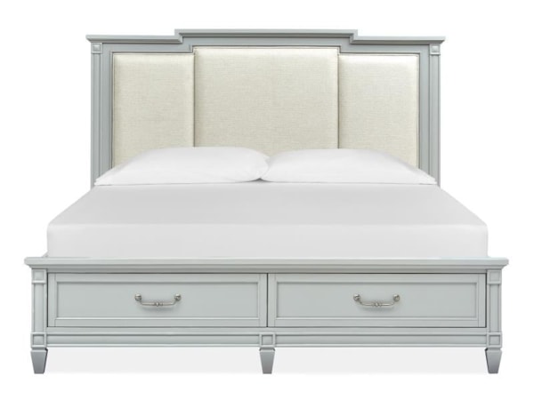 6-Piece Upholstered Queen Bedroom Set