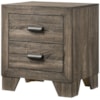 CM Millie 2-Drawer Nightstand