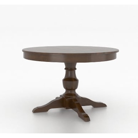 Round Wood Dining Table