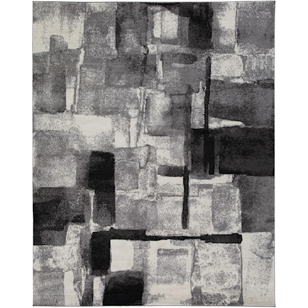 Brycebourne Black/Cream/Gray Large Rug