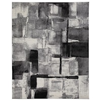 Brycebourne Black/Cream/Gray Large Rug