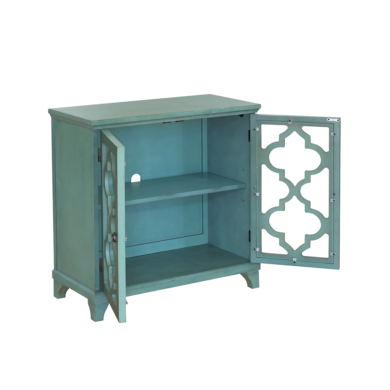 Accentrics Home Accents Blue KD Two Door Chest
