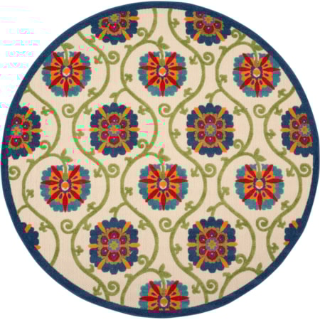 7'10" Round Rug