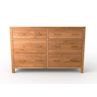 6-Drawer Dresser with 2 Blanket Drawers