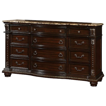 12-Drawer Dresser