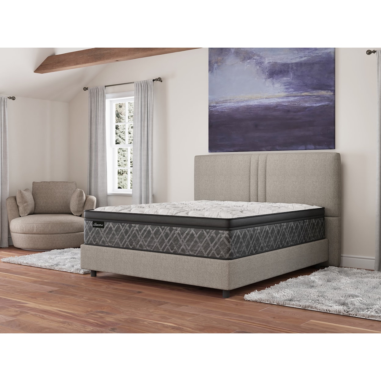 Sherwood Bedding Moonlite Pillow Top Full  Soft Mattress