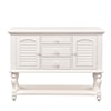 Liberty Furniture Summer House 3-Drawer Server