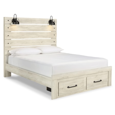 Queen Panel Bed